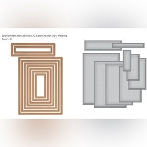 Card Creator A-2 Matting die-cut (Basic B)